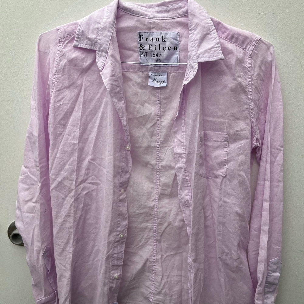Frank & Eileen Light Pink Button Down Shirt